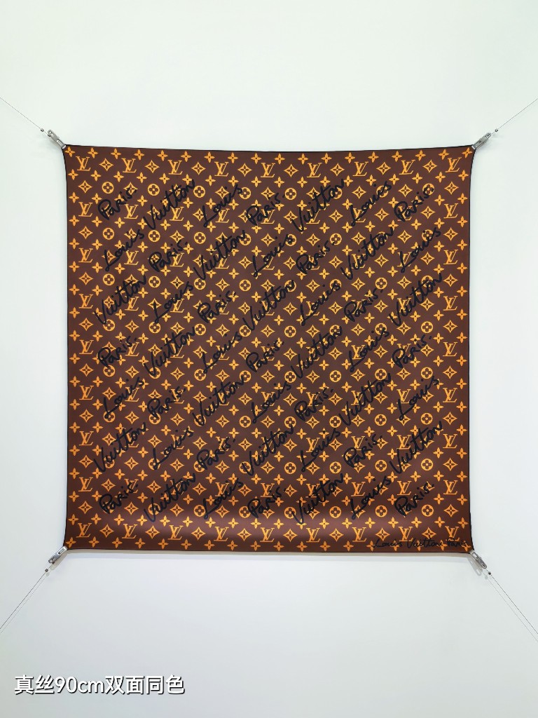 LV Double-Sided Silk Scarf-118