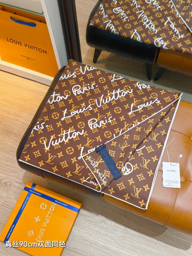 LV Double-Sided Silk Scarf-117