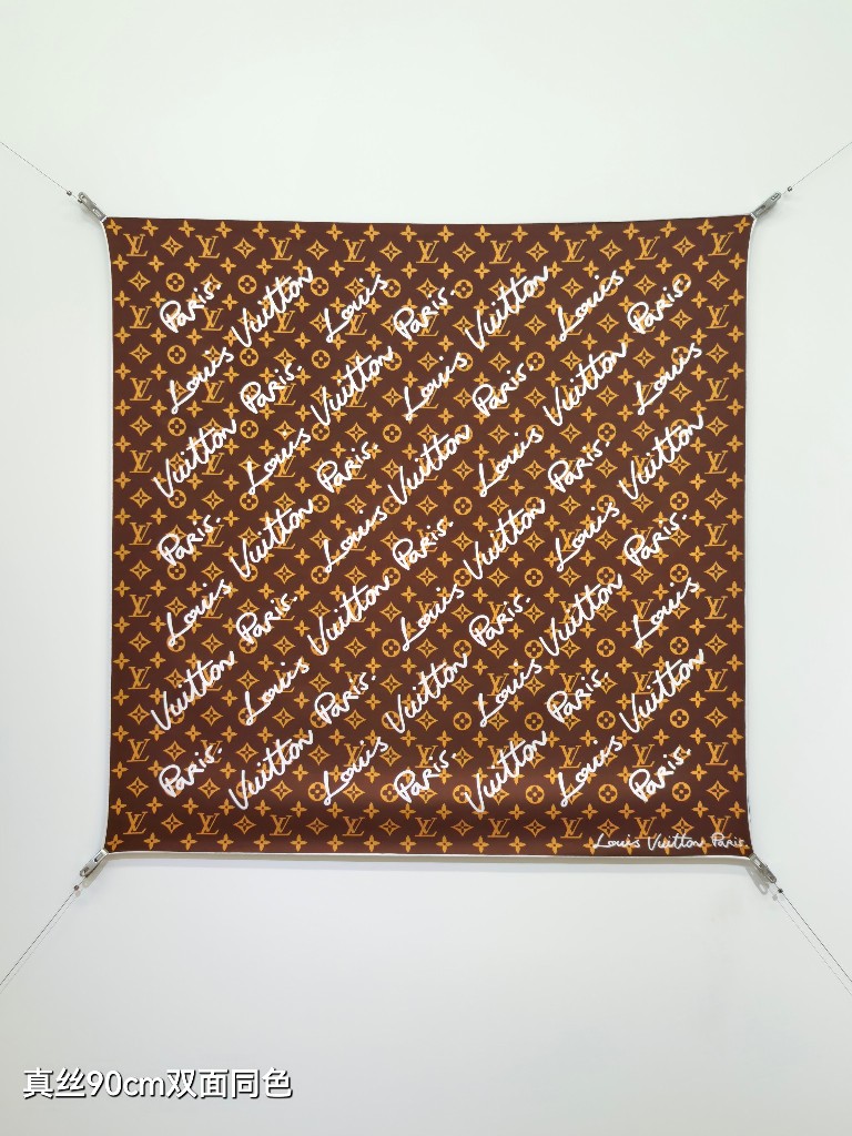 LV Double-Sided Silk Scarf-116