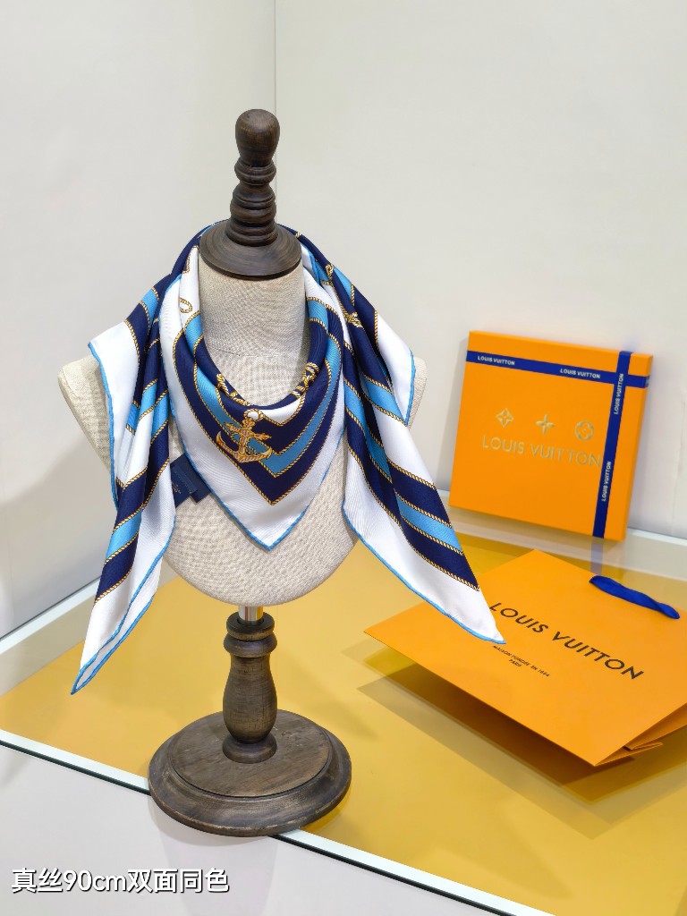 LV Double-Sided Silk Scarf-088