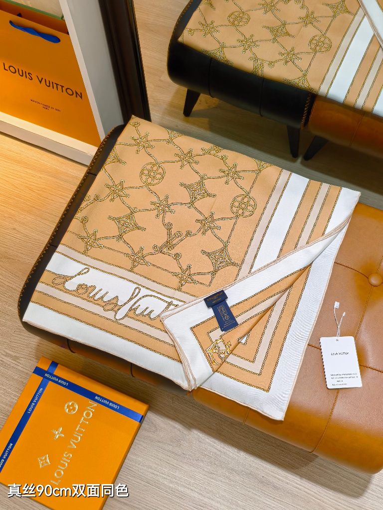 LV Double-Sided Silk Scarf-084