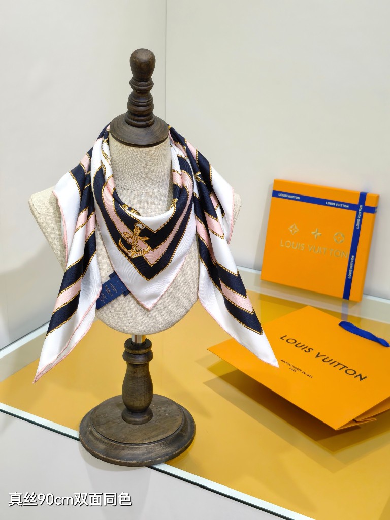 LV Double-Sided Silk Scarf-082