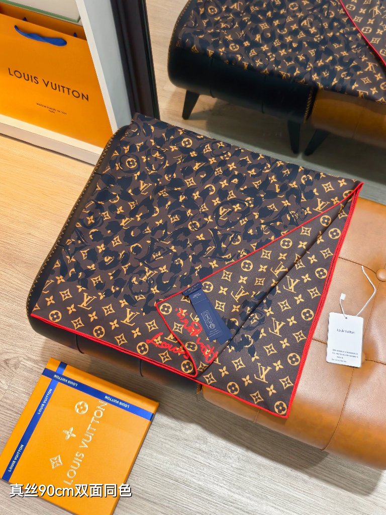 LV Double-Sided Silk Scarf-072