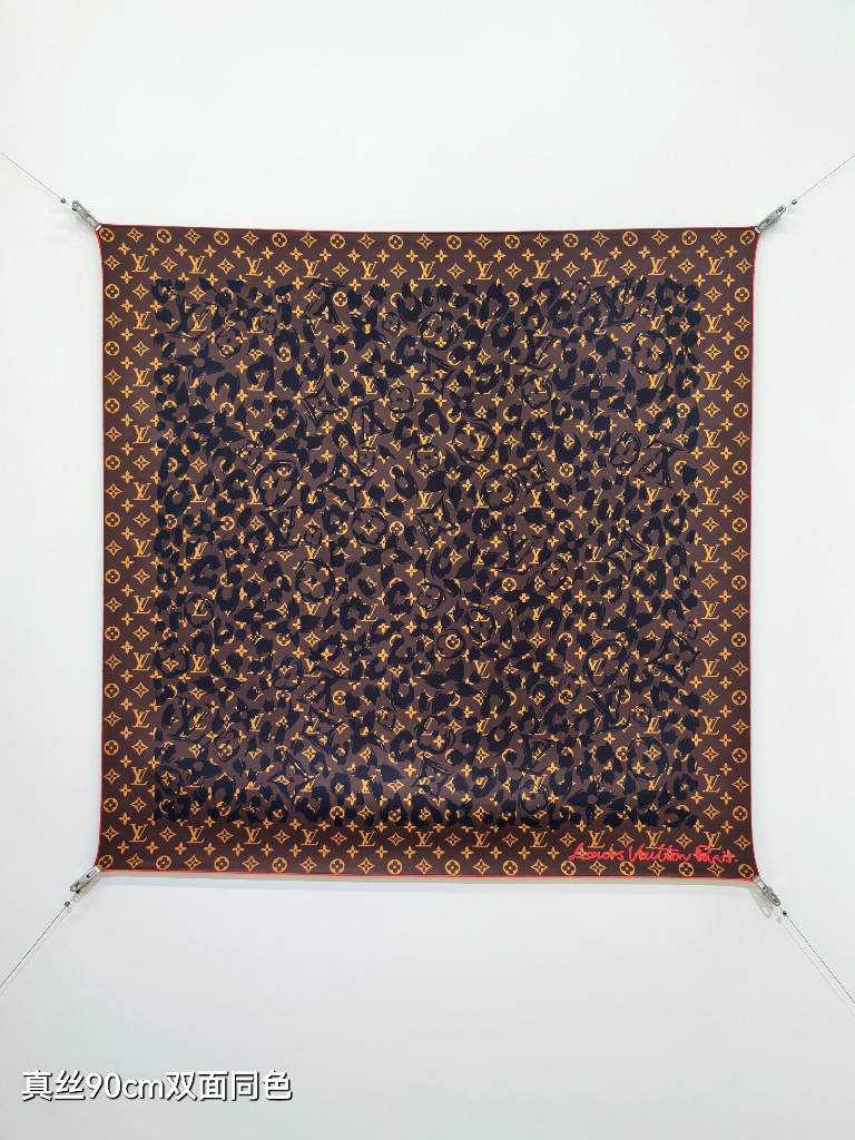 LV Double-Sided Silk Scarf-071