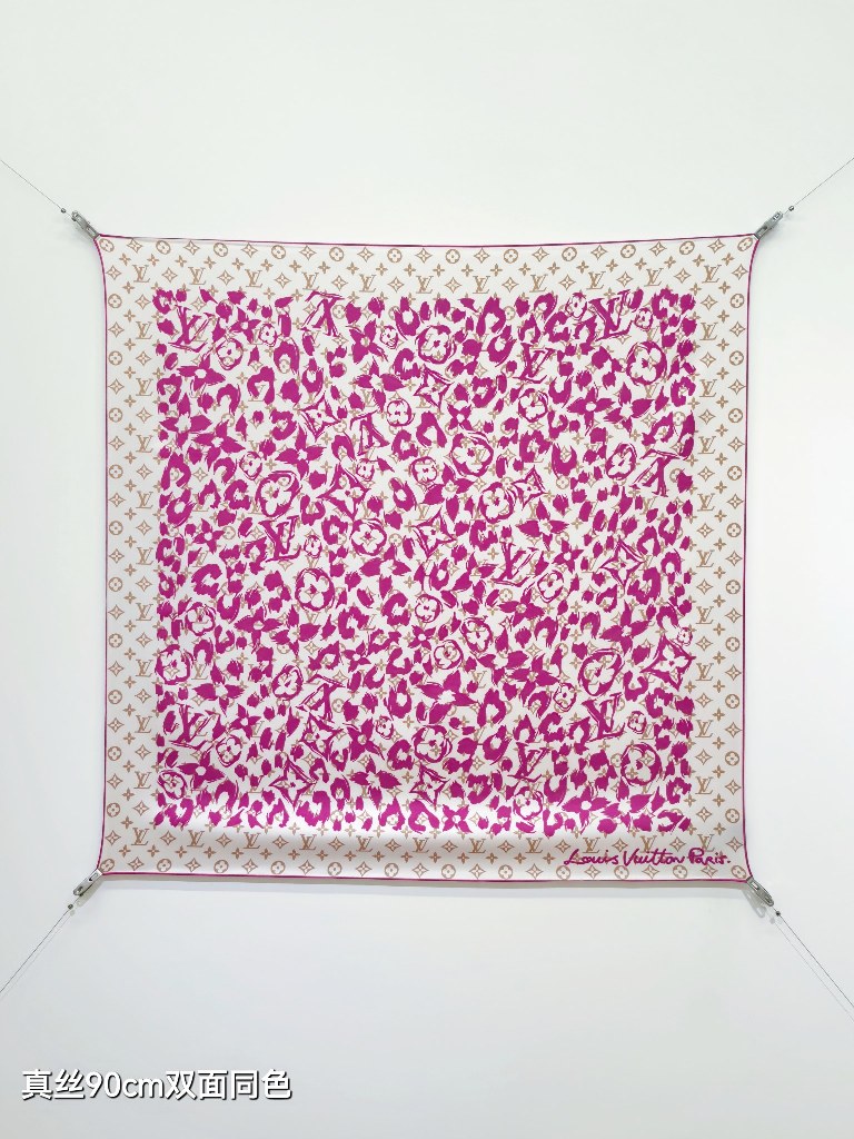 LV Double-Sided Silk Scarf-069
