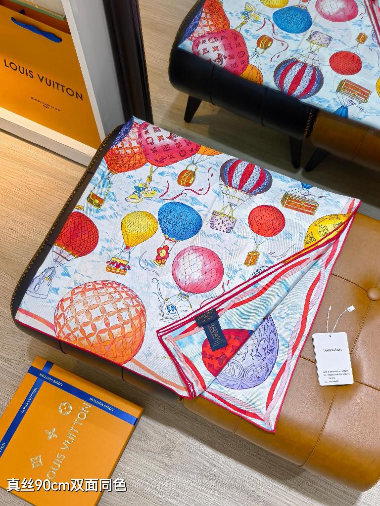 LV Double-Sided Silk Scarf-055