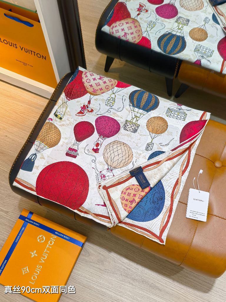 LV Double-Sided Silk Scarf-052