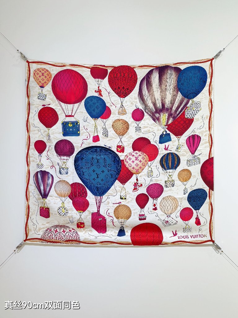 LV Double-Sided Silk Scarf-051