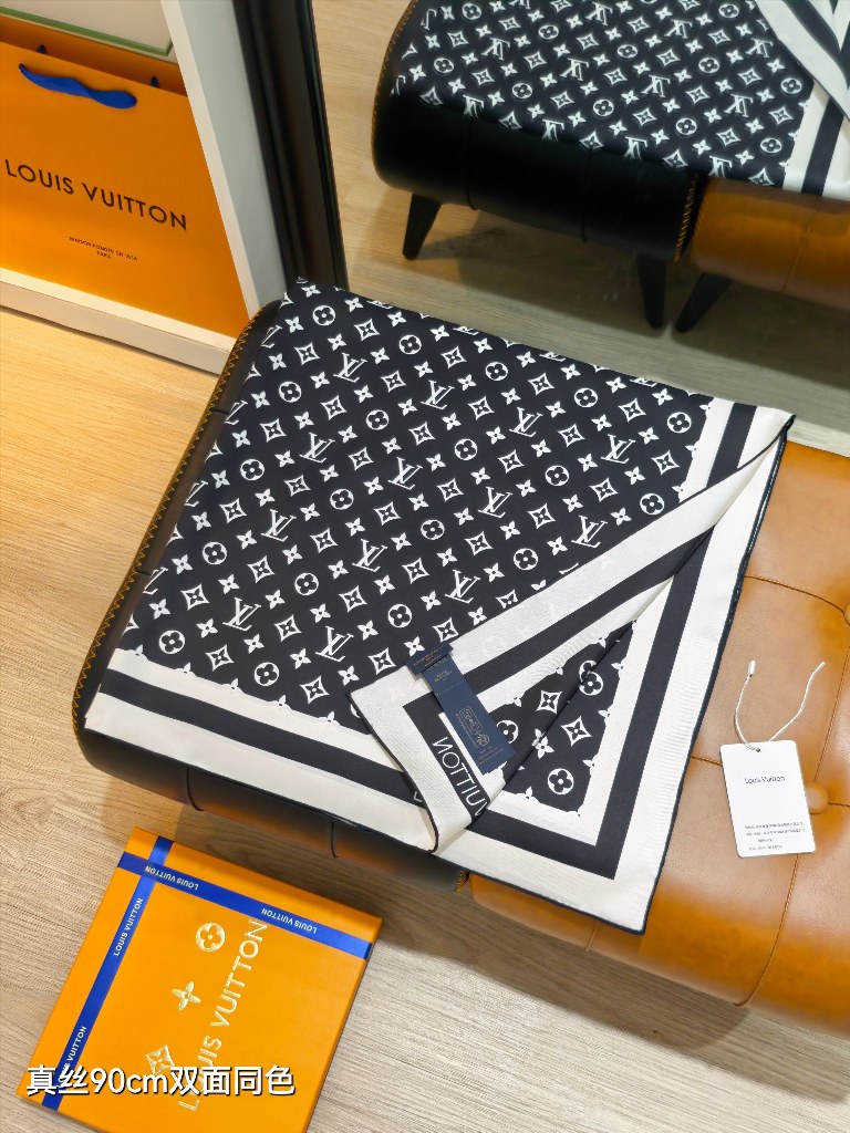 LV Double-Sided Silk Scarf-048