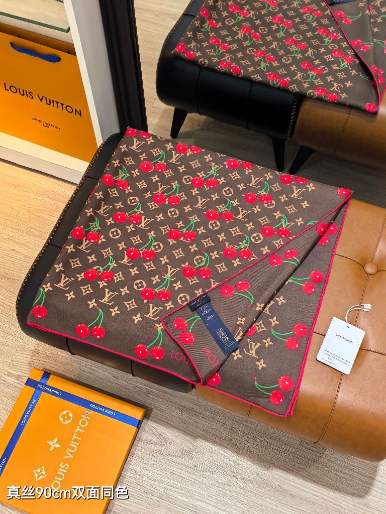 LV Double-Sided Silk Scarf-045