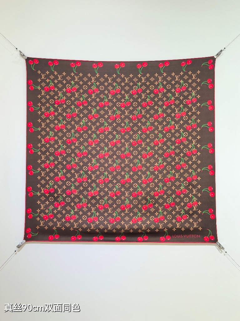 LV Double-Sided Silk Scarf-044