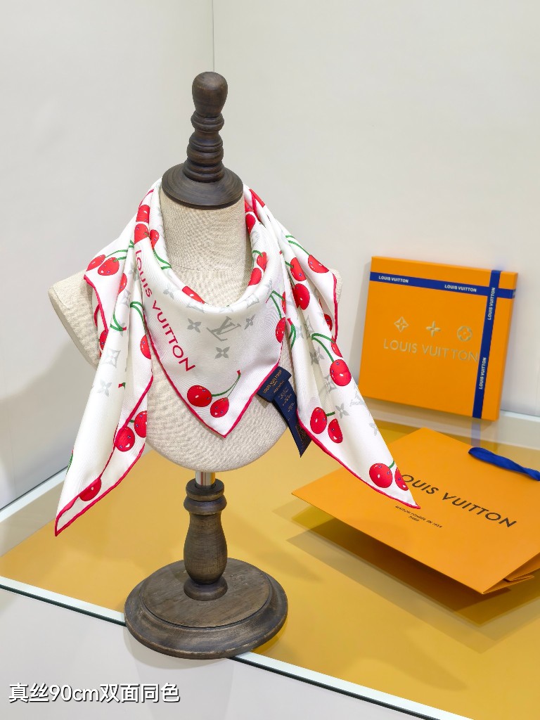 LV Double-Sided Silk Scarf-040