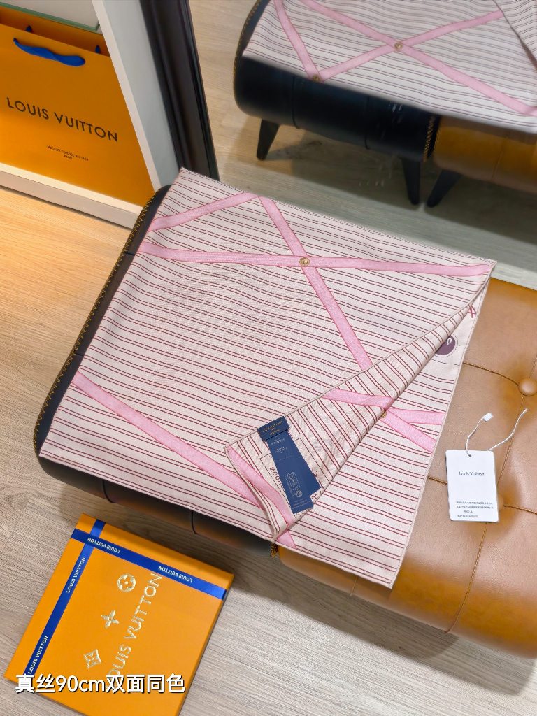 LV Double-Sided Silk Scarf-037
