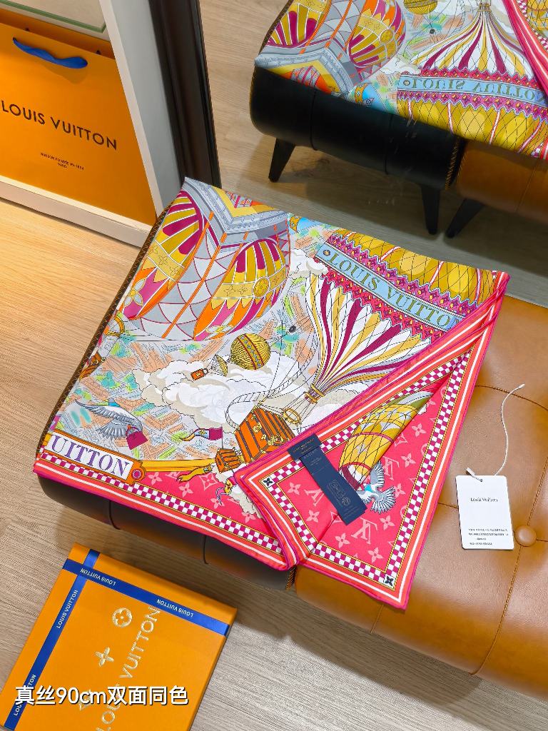 LV Double-Sided Silk Scarf-030