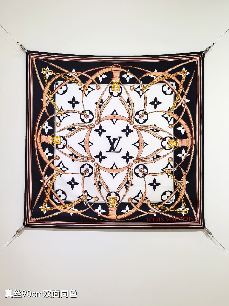 LV Double-Sided Silk Scarf-007