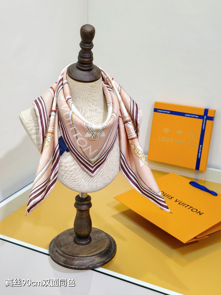 LV Double-Sided Silk Scarf-006