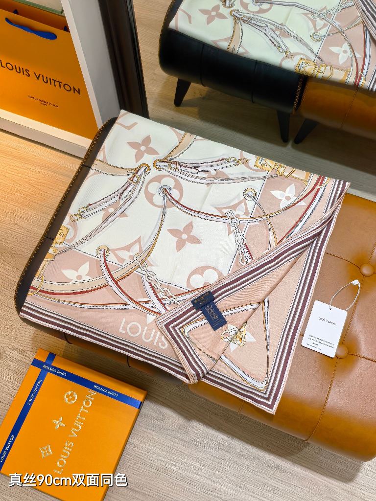 LV Double-Sided Silk Scarf-005